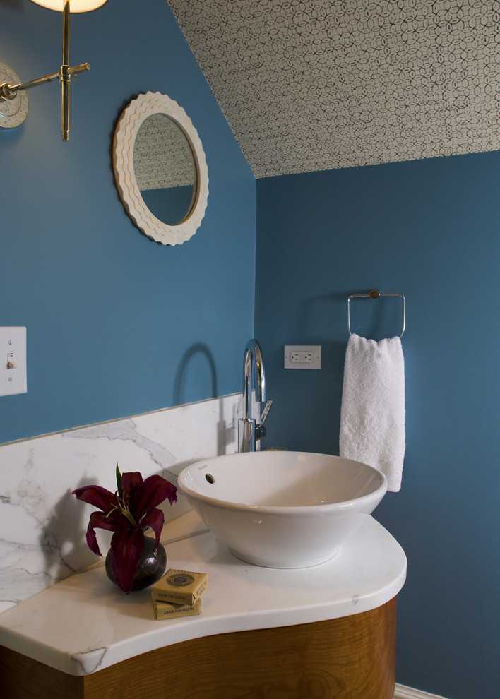 Синяя ванная: нюансы оформления, примеры дизайна и сочетания синих оттенков (150 фото вариантов)