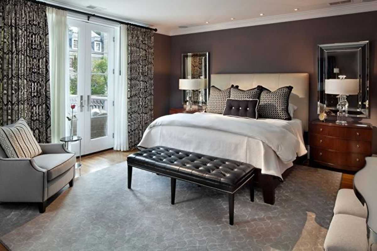 Хорошая спальня в стиле арт деко, практичные рекомендации в оформлении