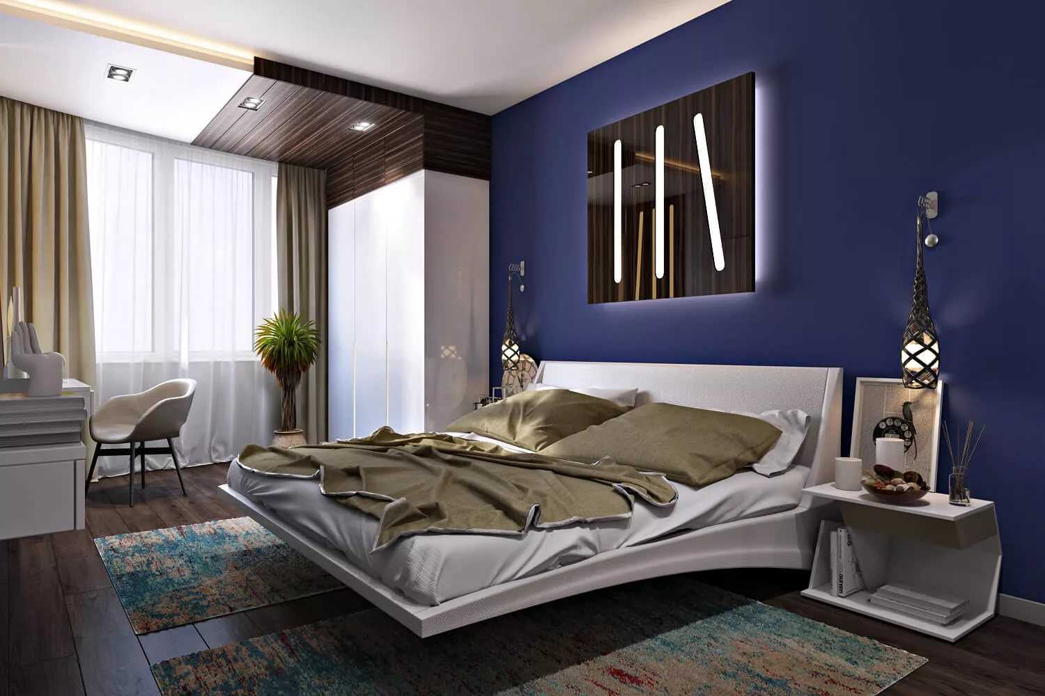 Дизайн-проекты и фотографии спален в различных стилях Советы дизайнеров по выбору цвета и общего интерьера для спальни