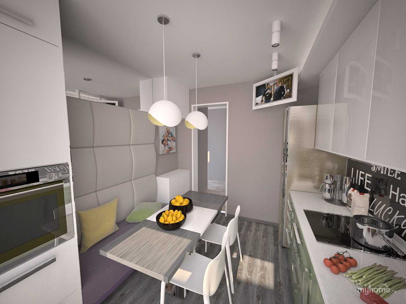 Кухня в панельном доме: планировка и дизайн маленькой кухни в девятиэтажном панельном доме (фото)