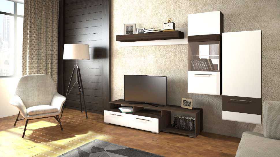 Мебель венге — сочетание цвета стен, особенности применения в интерьере, пример оформления спальни