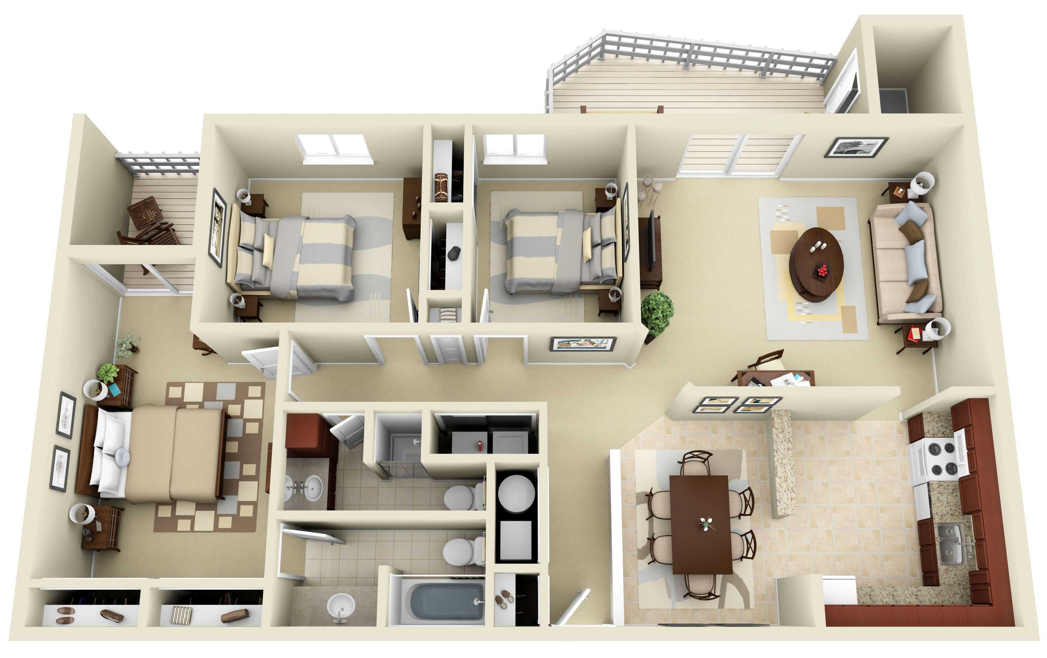 (+75 фото) схемы и фото планировок 3х комнатных квартир удачные решения