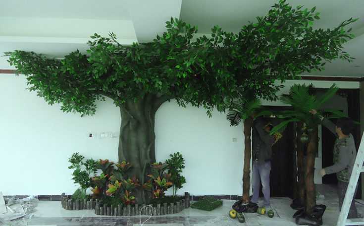 Искусственные деревья — делаем своими руками оригинальные и красивые искусственные деревья (125 фото)