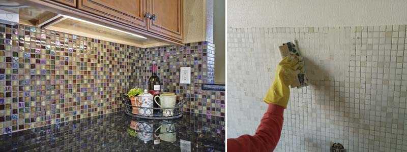 Дизайн кухонного фартука из мозаики: 100+ реальных фото