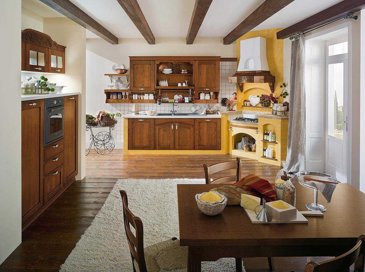 Интерьер кухни в итальянском стиле