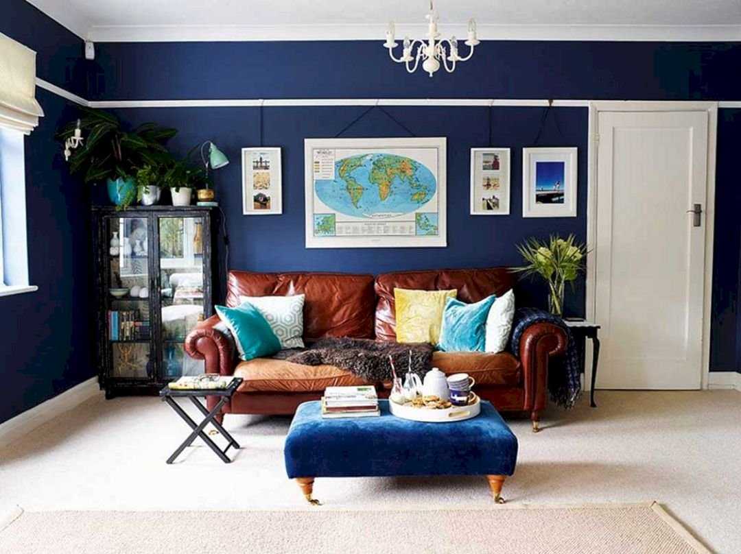 Синий диван и синие стены? с чем сочетать синий цвет в интерьере   | материнство - беременность, роды, питание, воспитание