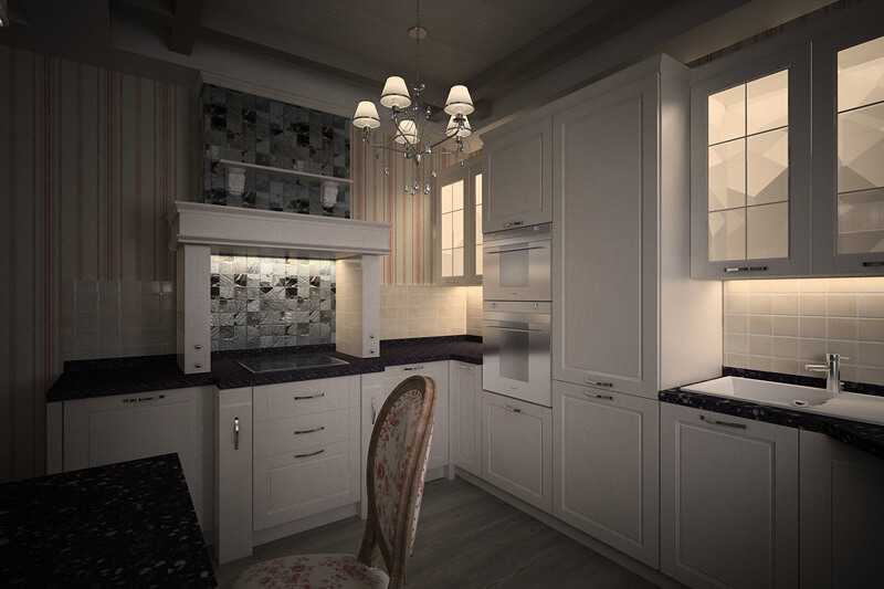 Дизайн кухни с вентиляционным коробом при входе: 75 фото идей