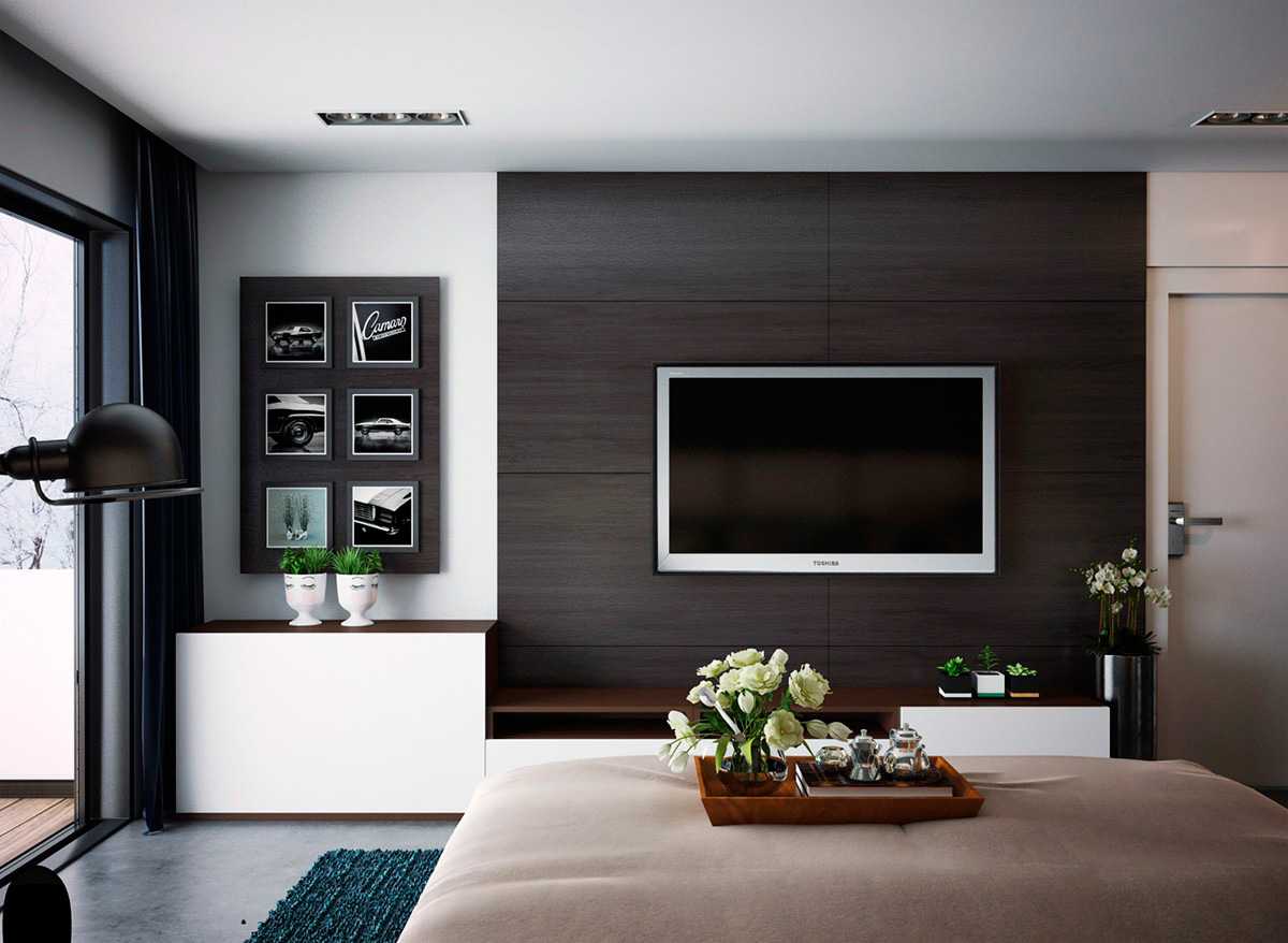 Телевизор в стене гостиных комнат – варианты оформления зоны интерьер и дизайн