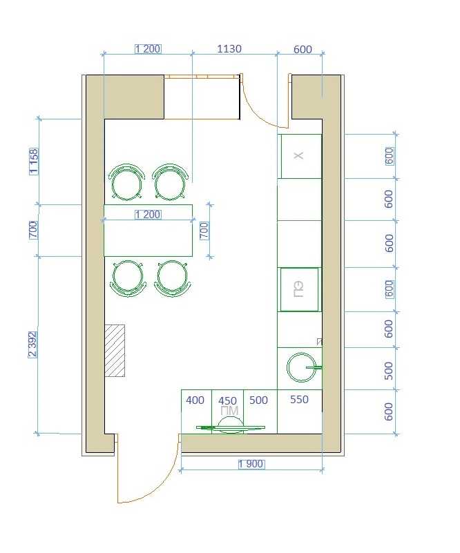 Планировка кухни панельной 9 этажке