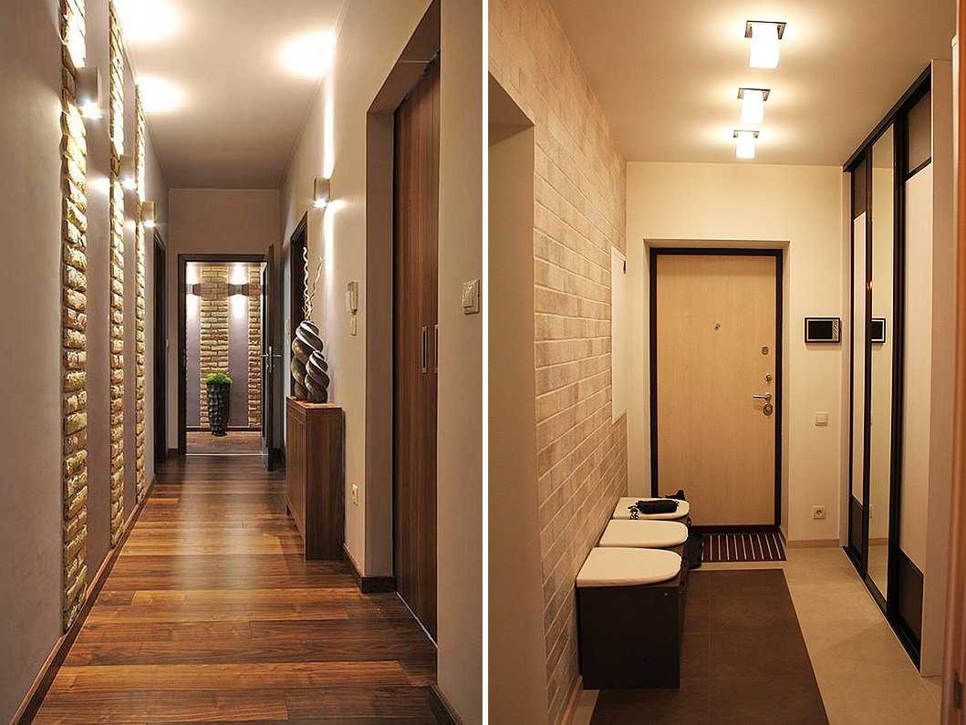 Дизайн узкого коридора: 45 лучших идей для экономии пространства