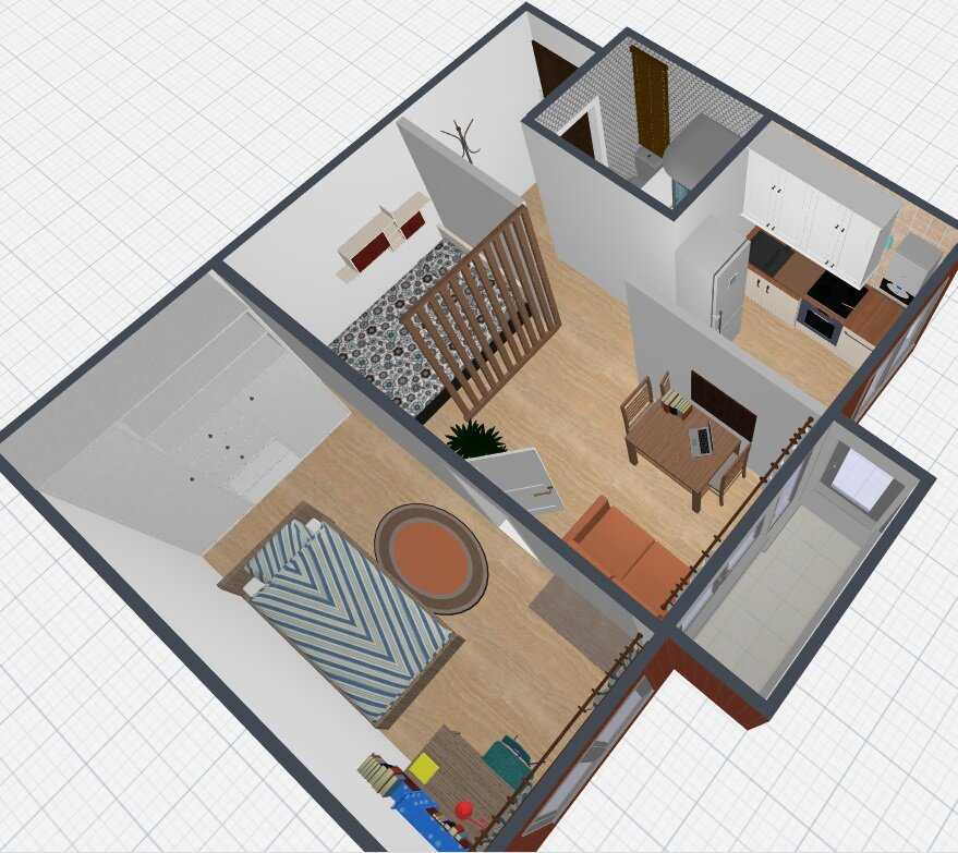 Перепланировка трехкомнатной квартиры в панельном доме 5, 9 и 12 этажей с фото