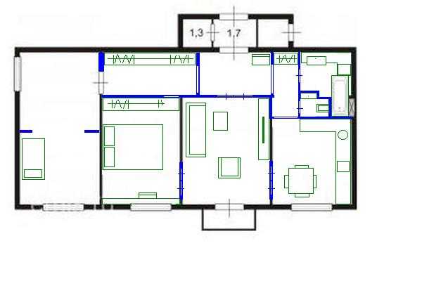 Дизайн однокомнатной квартиры: 8 проектов и 80 фото интерьеров, идеи для ремонта и отделки