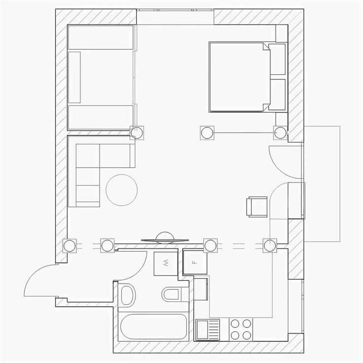 Планировка двухкомнатной квартиры: фото-примеры, варианты дизайна и рекомендации