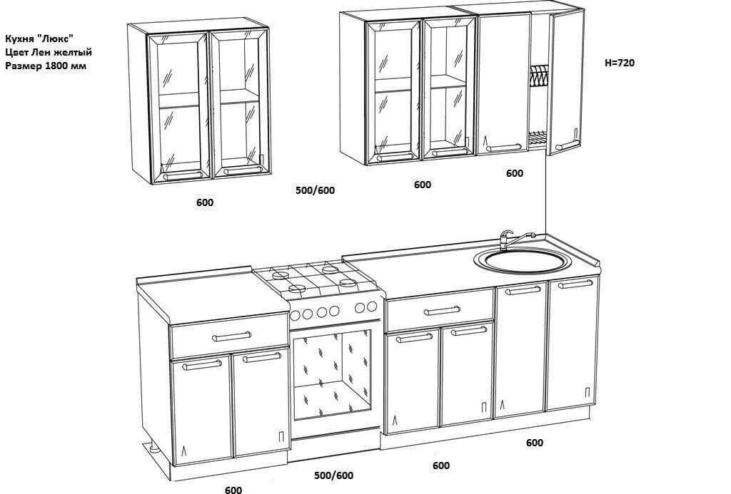 Кухня из фанерного листа - как сделать мебель своими руками
