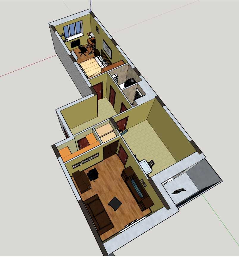 Варианты и примеры перепланировок 3-х комнатных квартир