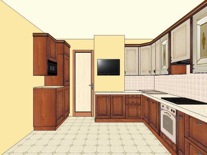 Как перенести кухню в жилую комнату?