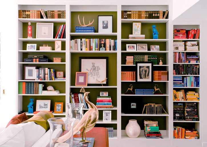 Книжный шкаф - как правильно выбрать универсальный шкаф (129 фото)