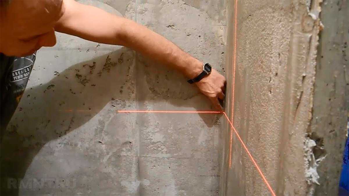 Как выровнять углы стен:разные способы