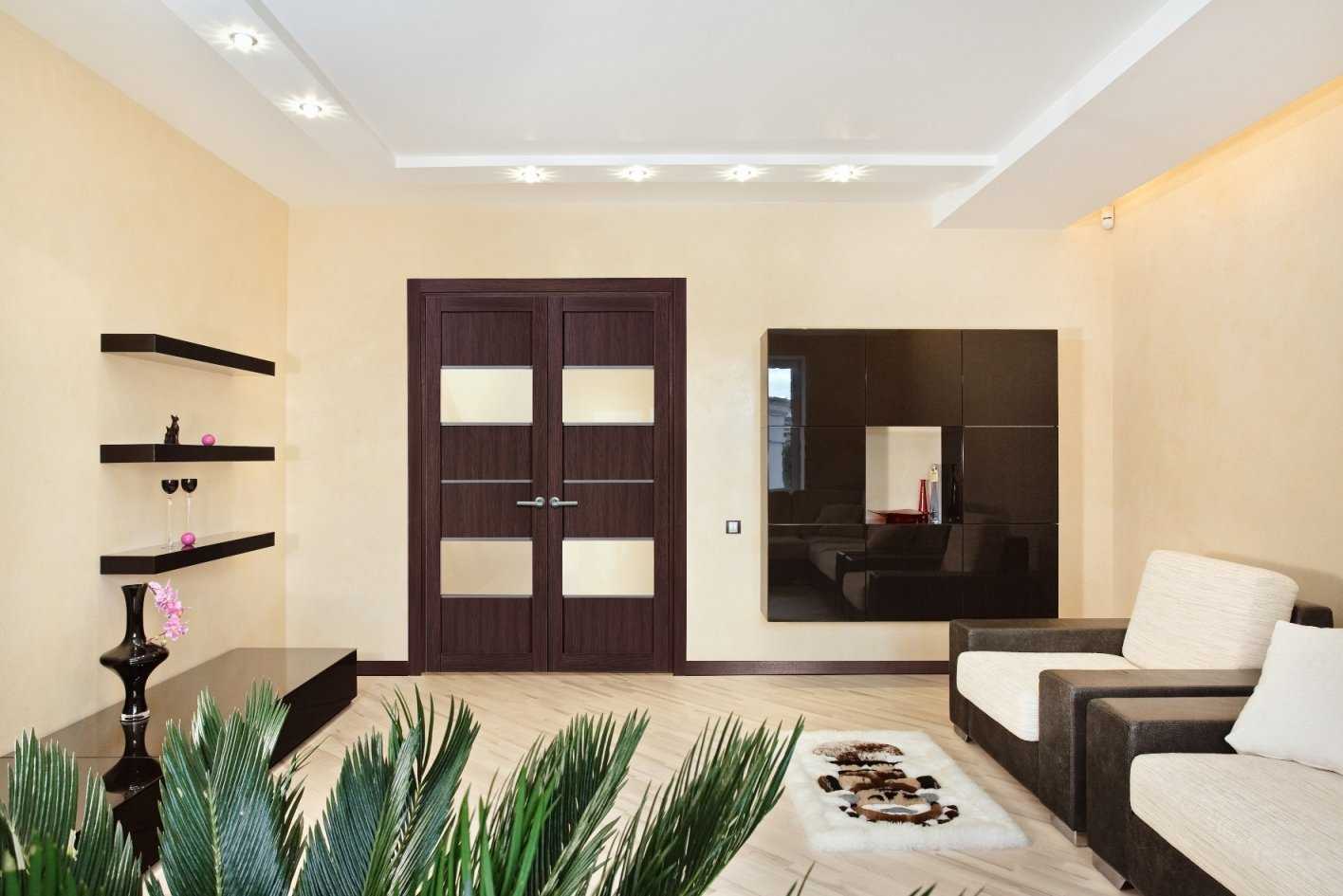 Цвета межкомнатных дверей : рекомендации дизайнера по выбору и сочетание со стенами, полом, мебелью