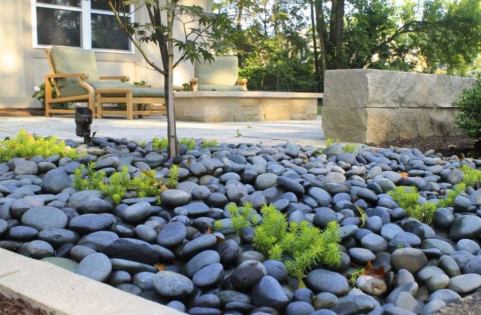 Сад камней в ландшафтном дизайне участка