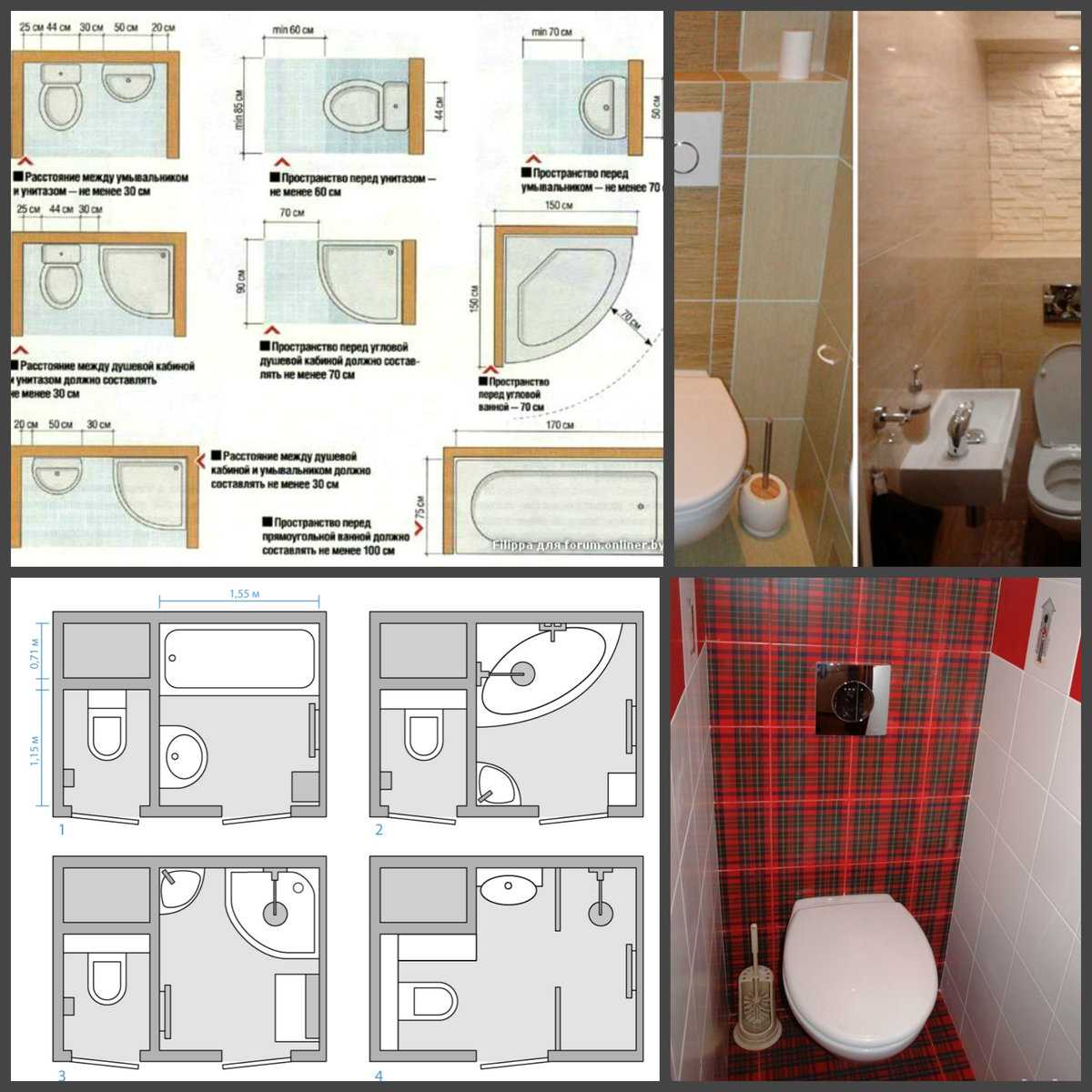ванные комнаты дизайн схемы