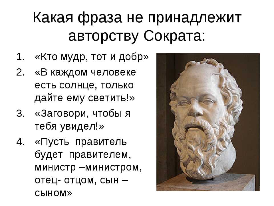 Кому принадлежит высказанная мысль. Сократ-изречения философа. Сократ цитаты. Сократ фразы известные. Высказывания Сократа о человеке.