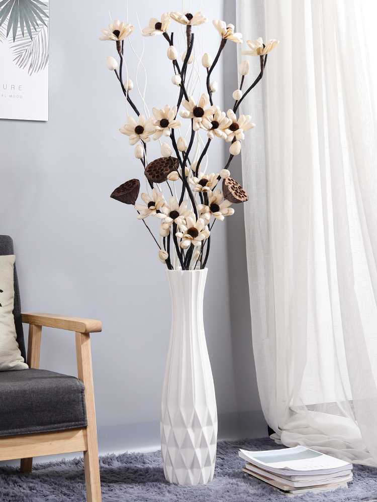 Напольные вазы в интерьере - 180 фото лучших идей дизайна