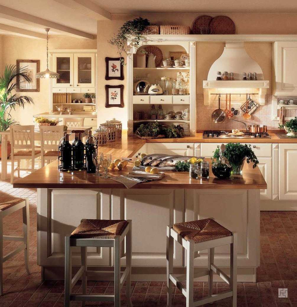 Гостиная и кухня-гостиная в итальянском стиле – солнечный интерьер с темпераментом