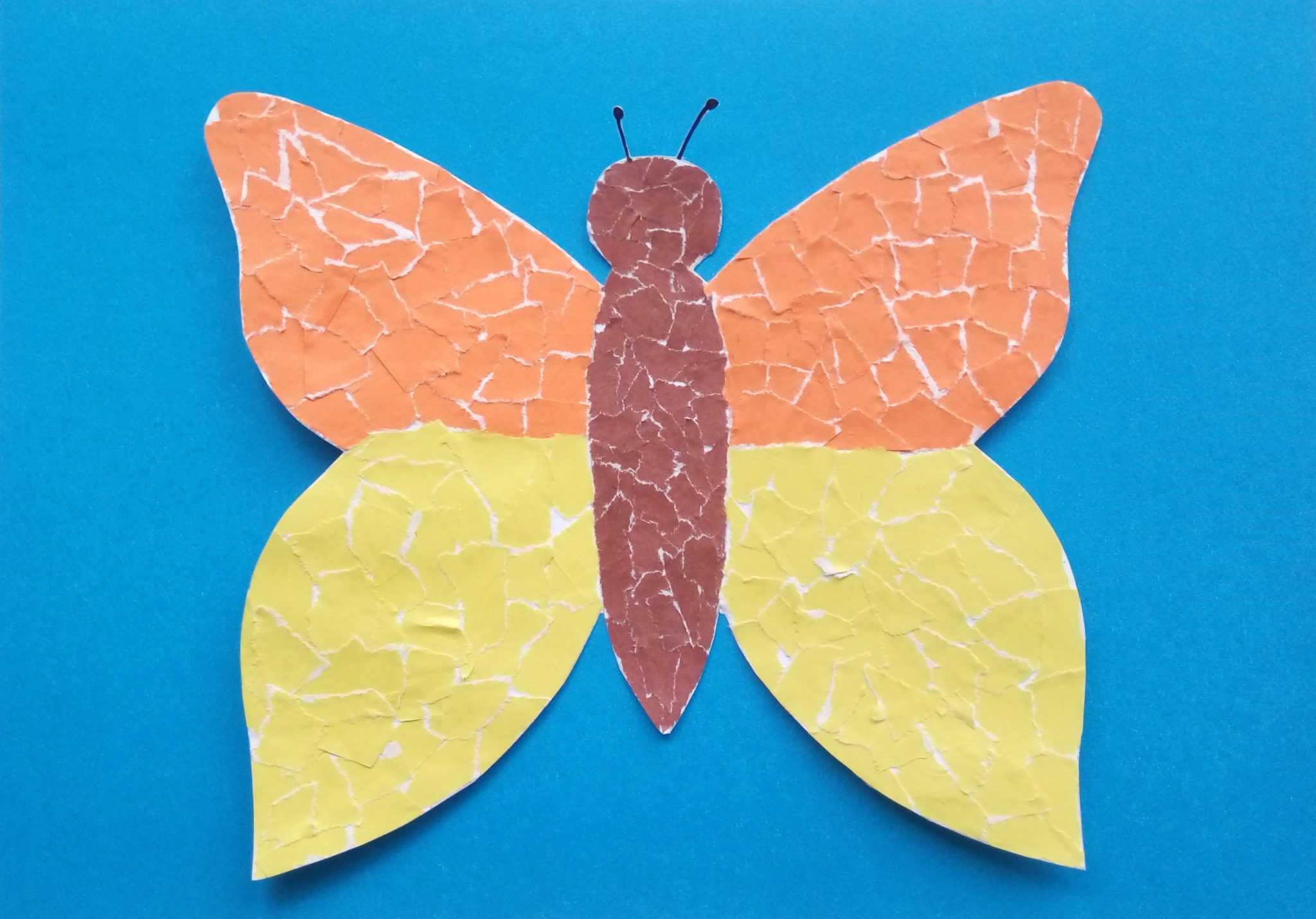 Как сделать бабочек из бумаги? идея для детской поделки