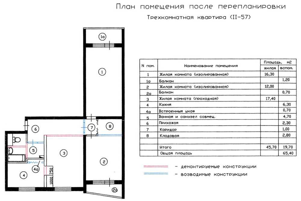 Варианты планировки 2, 3 и 4 комнатной квартиры п-49 д с размерами